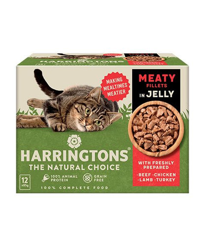 Harringtons Meat in Jelly Wet Cat Food Multipack