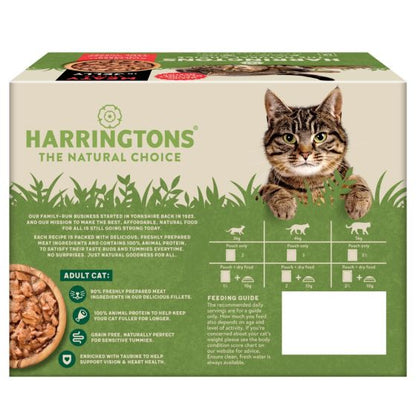 Harringtons Meat in Jelly Wet Cat Food Multipack