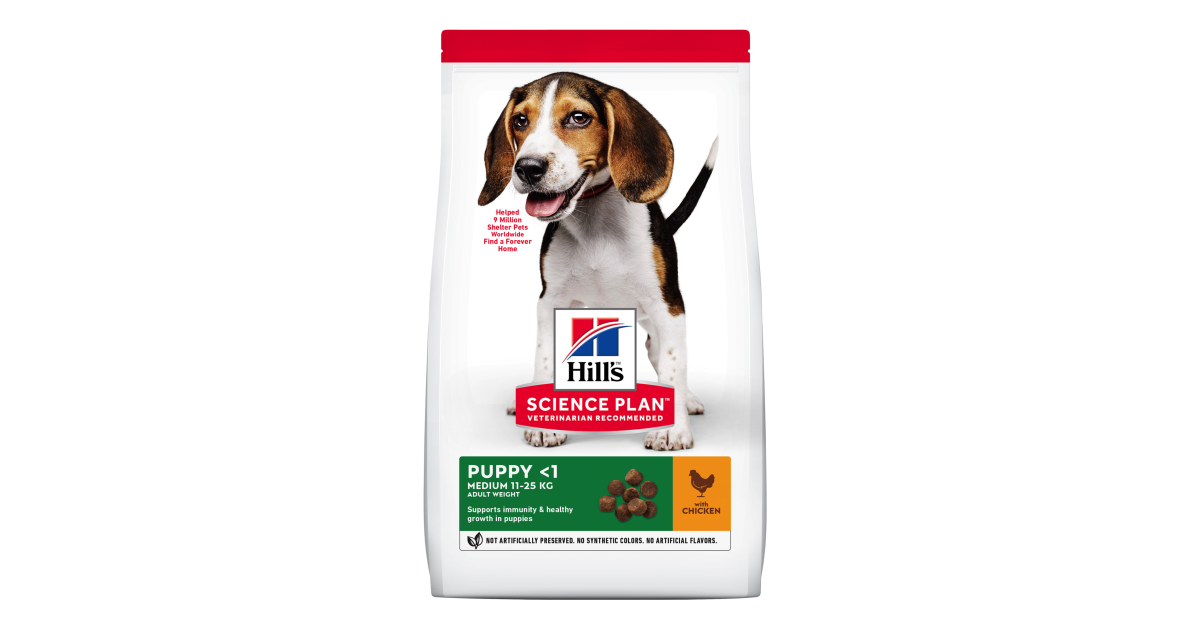 Medium Puppy Food with Chicken