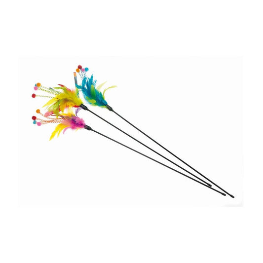 IMAC Cat Toy Cane with Feathers - 50cm