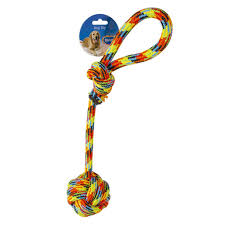 Duvo+ Cotton Rope With Ball & Loop Beach