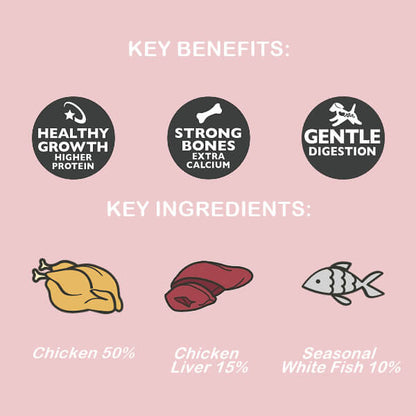 Lily's Kitchen Chicken & White Fish Kitten Dry Food 800gms