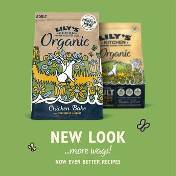 Lily's Kitchen Organic Chicken Bake with Vegetable & Herb Adult Dry Dog Food 2.5kg