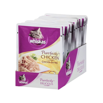 Whiskas Purrfectly Chicken - 85g x 12