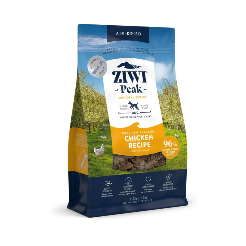 Ziwi Peak Air Dried Chicken Dog Food - 1kg