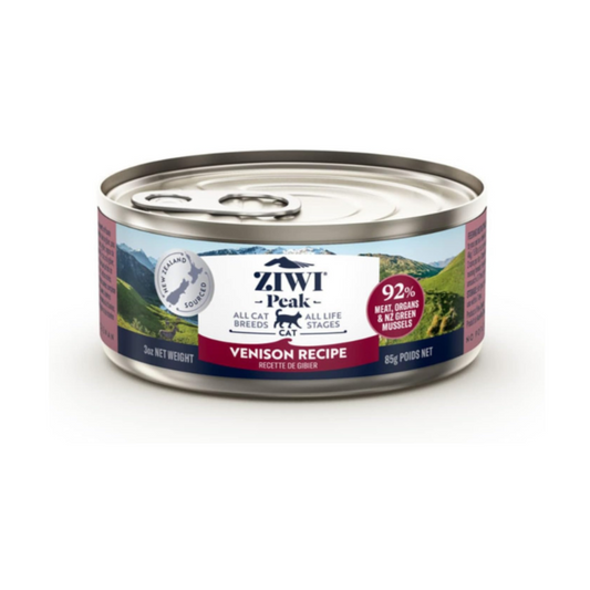 Ziwi Peak Venison Recipe Canned Cat Food - 85g