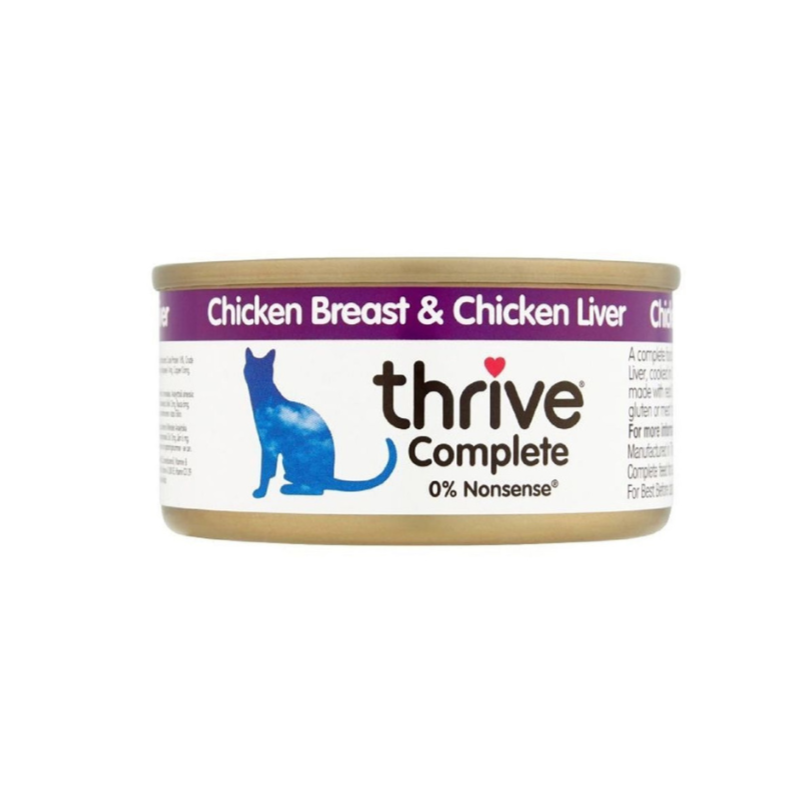 Thrive Complete Cat Chicken & Liver Wet Food - 75g