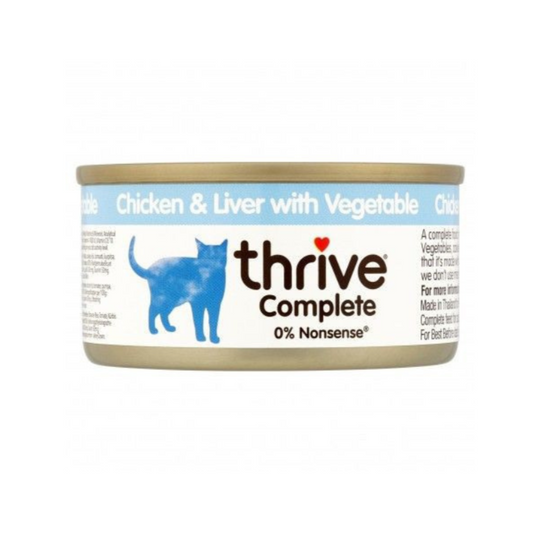 Thrive Complete Cat Chicken & Liver w/ Veg Wet - 75g