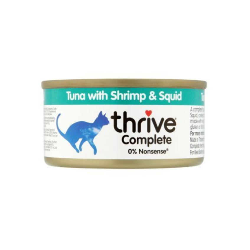 Thrive Complete Cat Tuna w/ Shrimp & Squid Wet - 75g