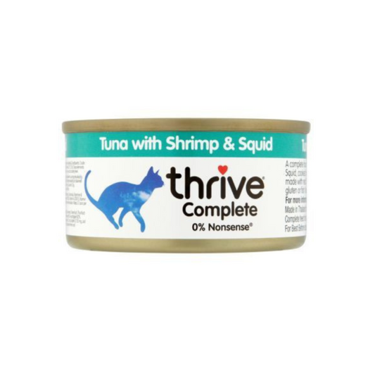 Thrive Complete Cat Tuna w/ Shrimp & Squid Wet - 75g