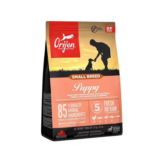 Puppy Small Breed Dry Dog Food - 1.8kg