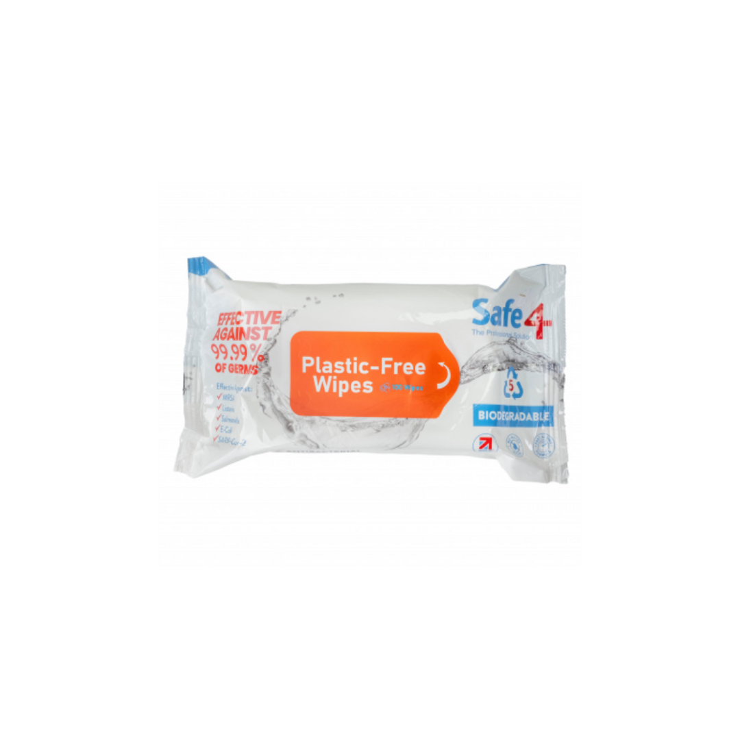 Plastic Free Disinfectant Wipes - 100 wipes