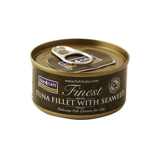 FIsh4cats Tuna Fillet with Seaweed Wet Food - 70g