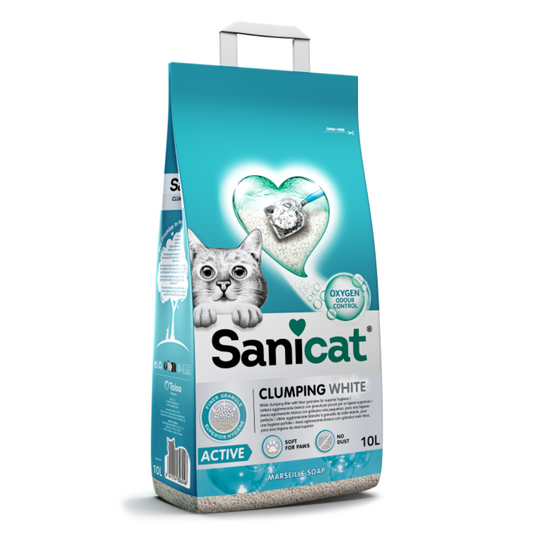 Sanicat Clumping White Active - 10L