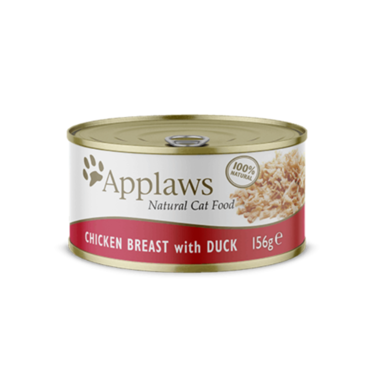 Applaws Cat Chicken breast with Duck in broth - 156g