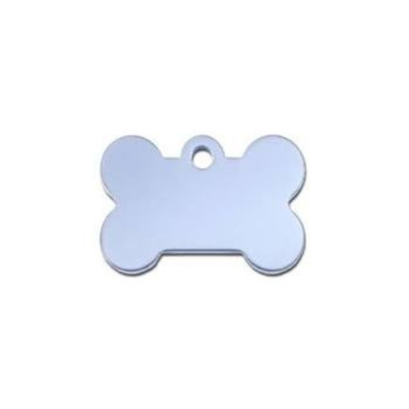 Hillman ID Tag - Small Bone Pastel