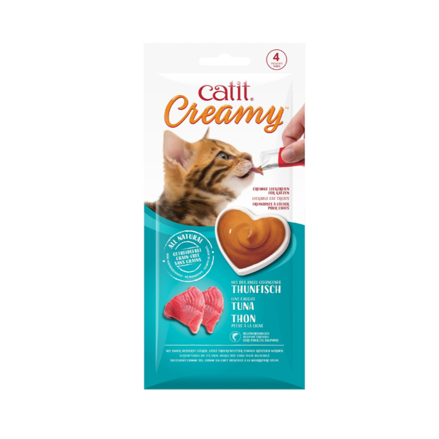 CatIt Creamy Lickable Treats - Tuna (Box of 12)