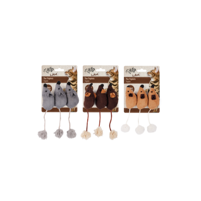 Lambswool The Triplets Assorted - 6 pcs/pk