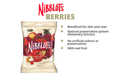 Nibblots for Small Animals Berries - 30g