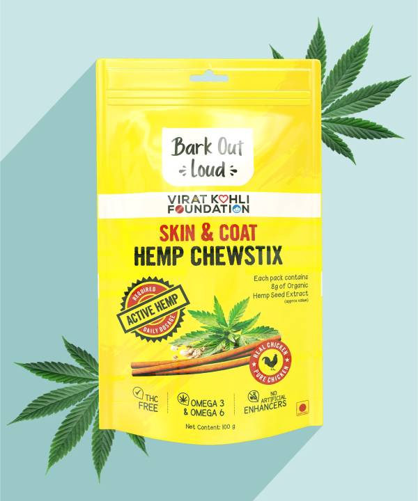 Bark Out Loud Hemp Chewstix - 100gms