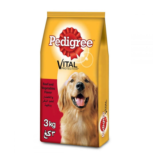 Pedigree Adult Beef & Veg - 3kg