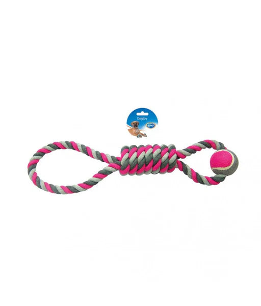 Duvo+ Tug Toy Knotted Pendulum & Tennis Ball