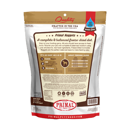 Primal Canine Lamb Freeze-Dried Formula- 5.5oz