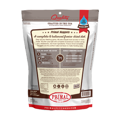 Primal Canine Venison Freeze-Dried Formula  5.5oz