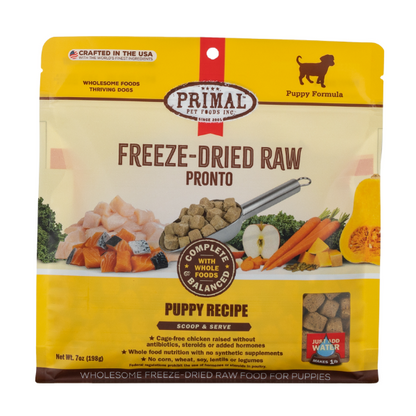 Primal Canine Chicken-Salmon Puppy Pronto 7 oz