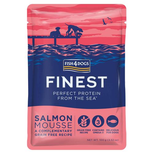 Finest Salmon Mousse for Dogs - 100g