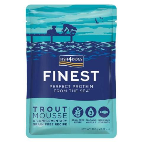 Finest Trout Mousse for Dogs - 100g