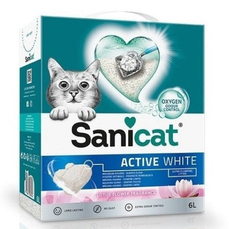 Sanicat Active White Lotus Flower - 6L