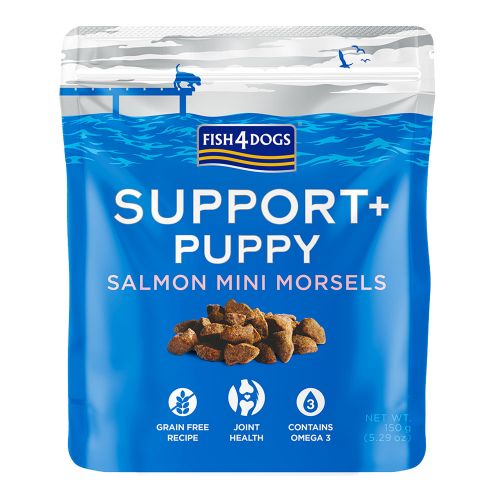 Support+ Puppy Salmon Mini Morsels Treat - 225g