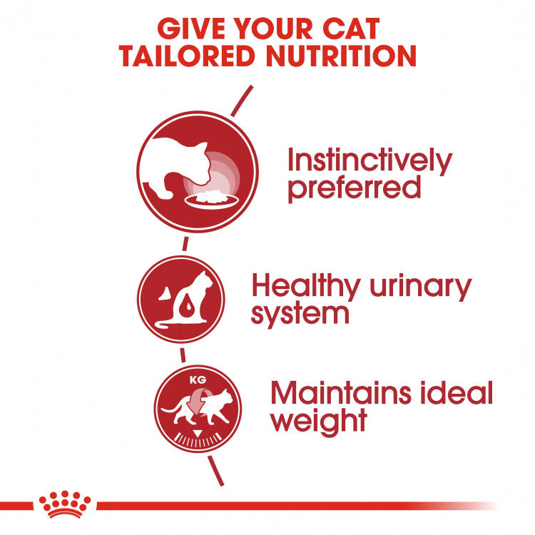 Royal Canin Feline Health Nutrition Instinctive Adult Cats Gravy - 12 Wet Food Pouches