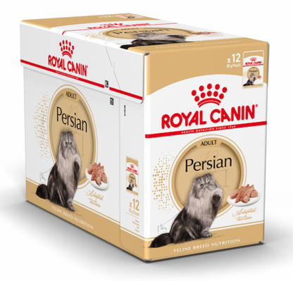 Feline Breed Nutrition Persian - 12 Wet Food Pouches