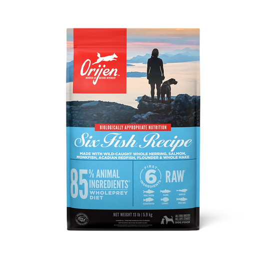 Orijen Six Fish Protien-Rich Adult Dog Dry Food