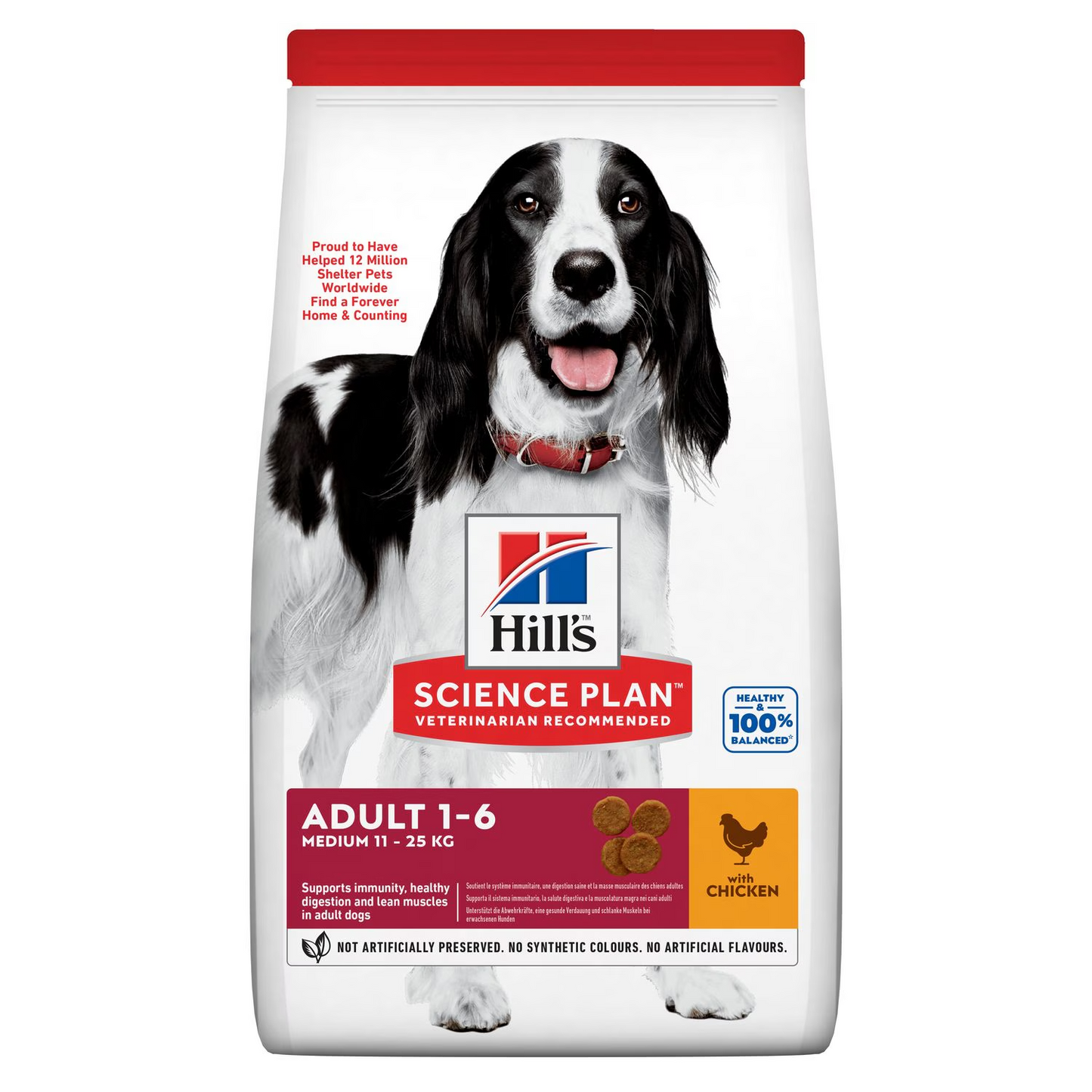 Hill's Science Plan  Medium Adult Dog Food With Chicken