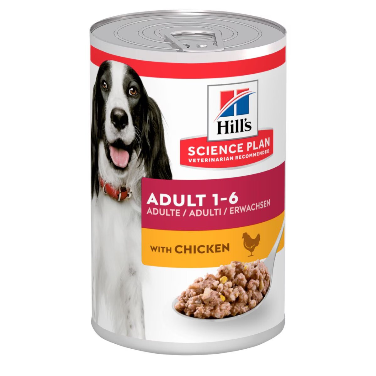 Hill's Science Plan Adult Dog wet Food with Chicken-370gx12