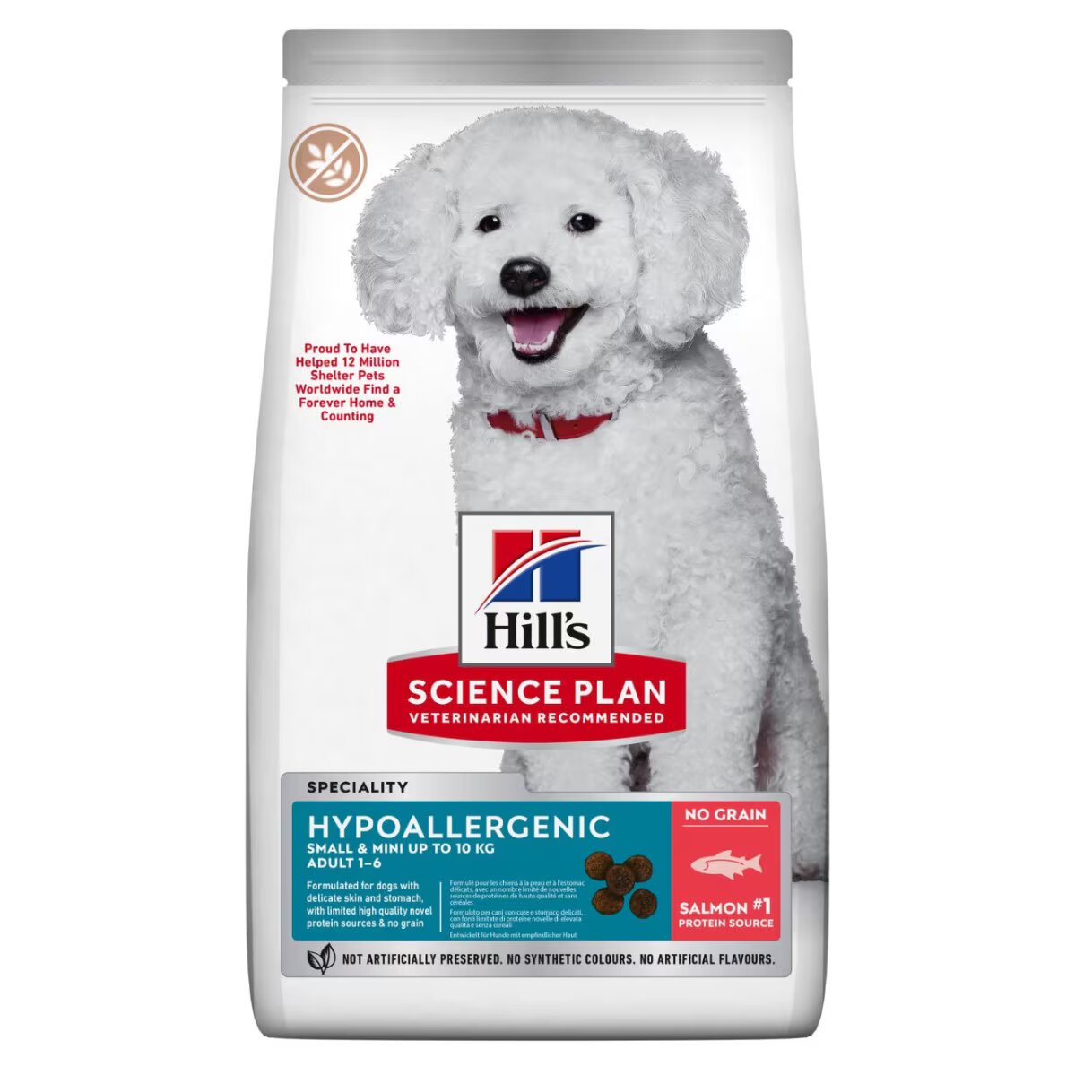 Hill’s Science Plan Hypoallergenic Small&Mini Breed Adult Dry Dog Food with Salmon-1.5kgs