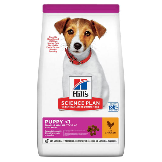 Hill's Science Plan Small & Mini Puppy Food with Chicken