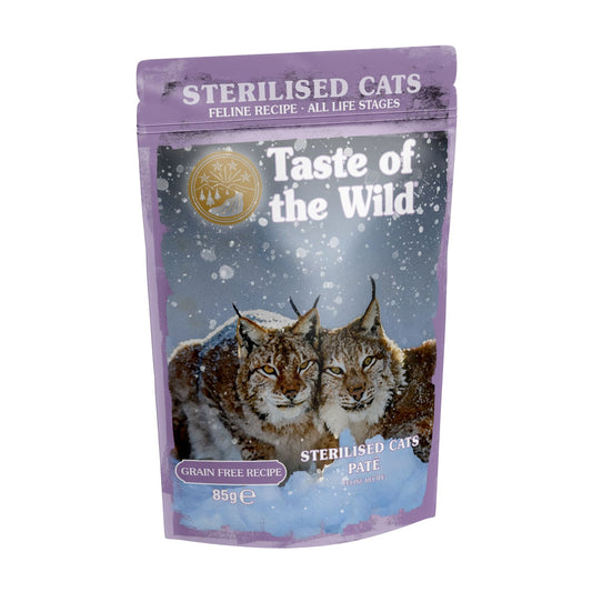 Taste of the Wild Sterilised Cat Paté – 85g