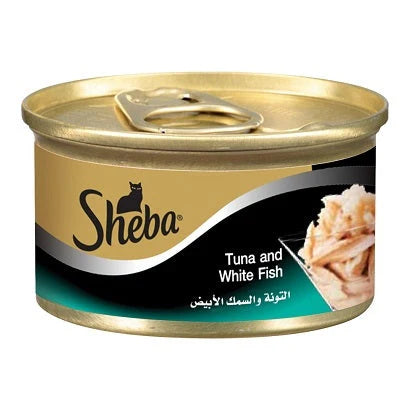 Sheba Tuna & White Fish Wet Cat Food 85g