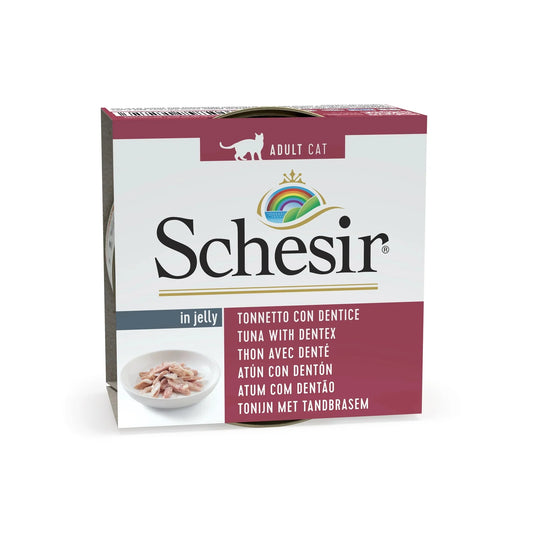 Schesir Cat Can Broth - Chicken with Shrimps (14x70g)