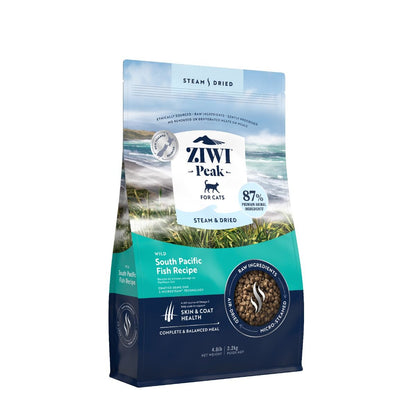 ZIWI Peak Steam & Dried Wild South Pacific Fish Recipe Dry Cat Food